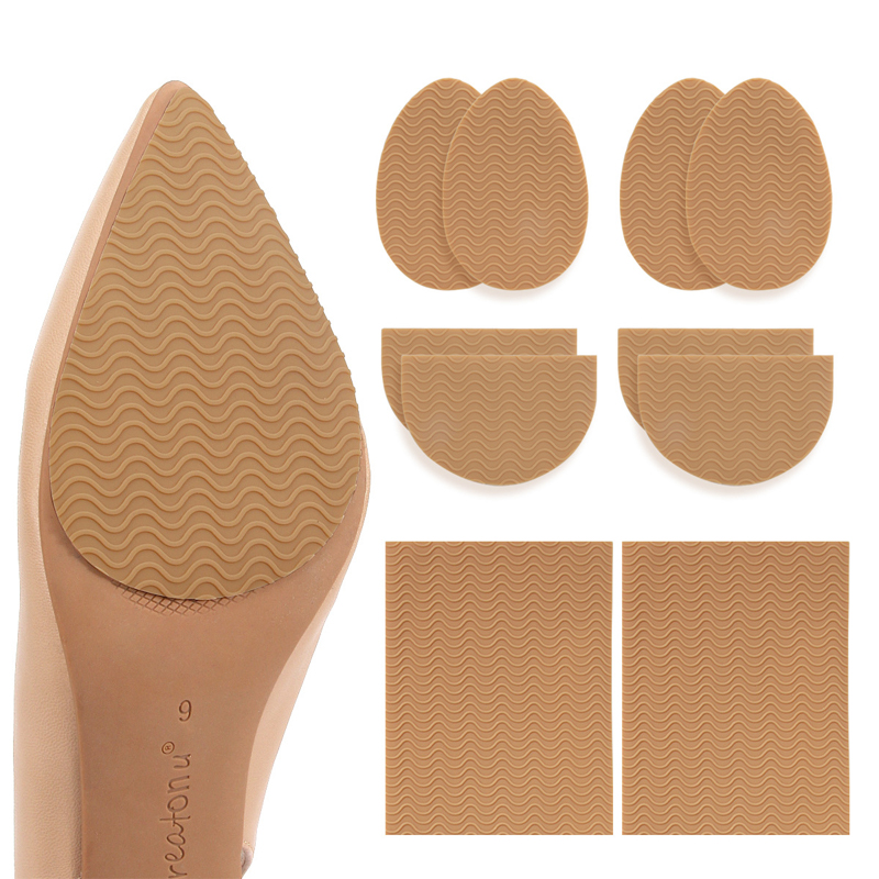 Sneaker Shoe Care Kit - แผ่นกันลื่นสำหรับรองเท้าส้นสูง ยางกันลื่น ซ่อมพื้นรองเท้า ทนทานต่อการสึกหรอ ตัดแต่งได้ตามต้องการ