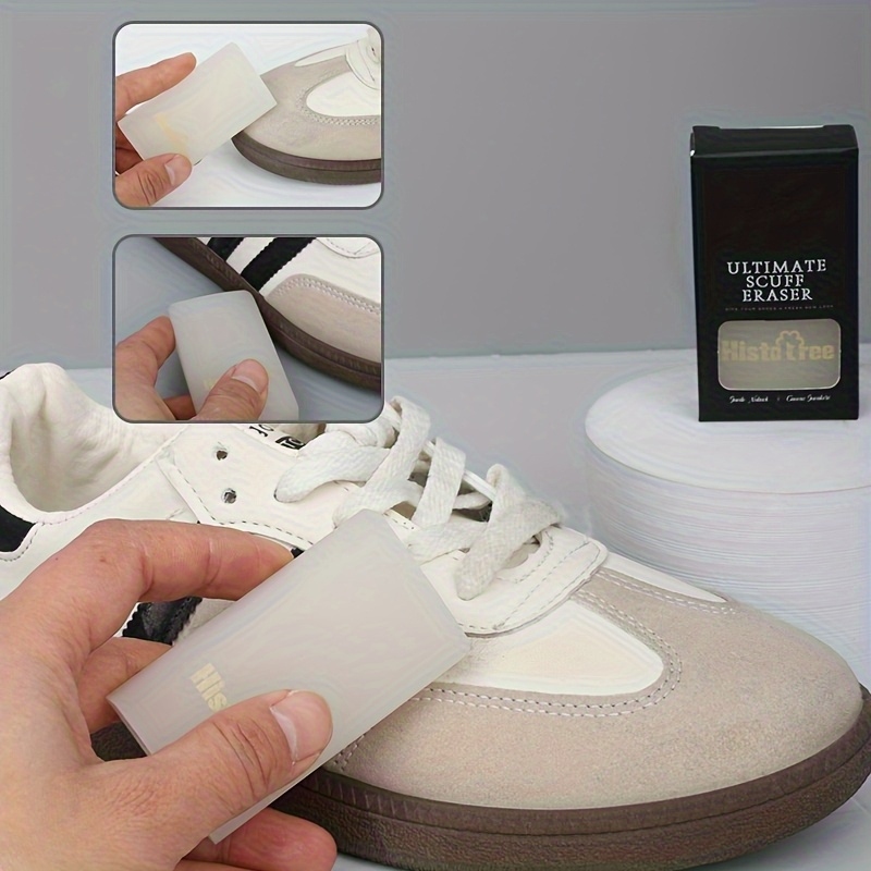 Sneaker Care For Suede - น้ำยาทำความสะอาดรองเท้าคุณภาพสูง 1 ชิ้น สำหรับขจัดคราบและฝุ่น เหมาะสำหรับรองเท้าผ้าใบ หนังกลับ