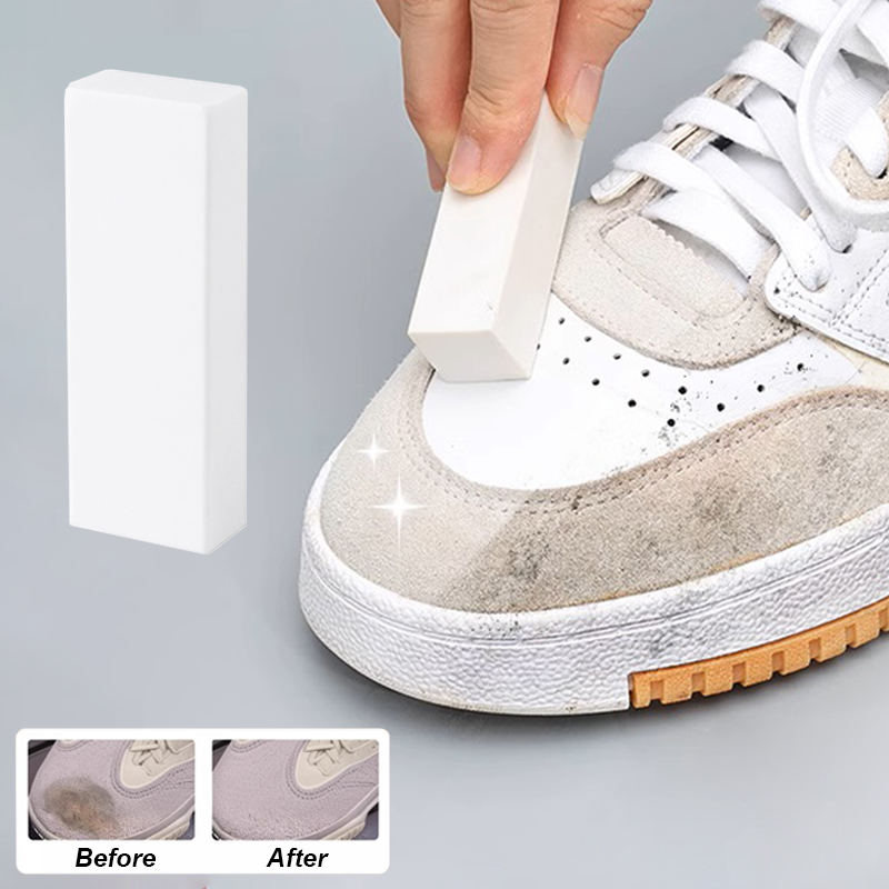 Sneaker Care For Suede - ยางลบทำความสะอาดรองเท้าสำหรับหนังกลับ หนังกำมะหยี่ หนังด้าน น้ำยาขจัดคราบ ฟื้นฟูสีขาว สำหรับรองเท้าหนังนูบัค