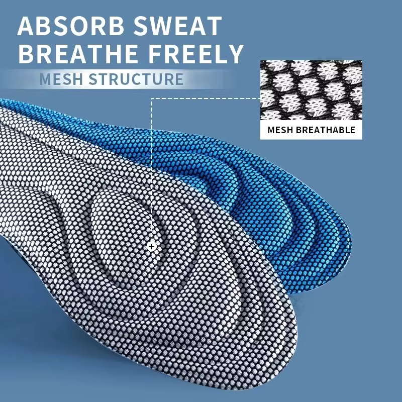 4 ชิ้น แผ่นรองรองเท้ากีฬา เมมโ - Insole Memory Foam บทวิจารณ์และราคา