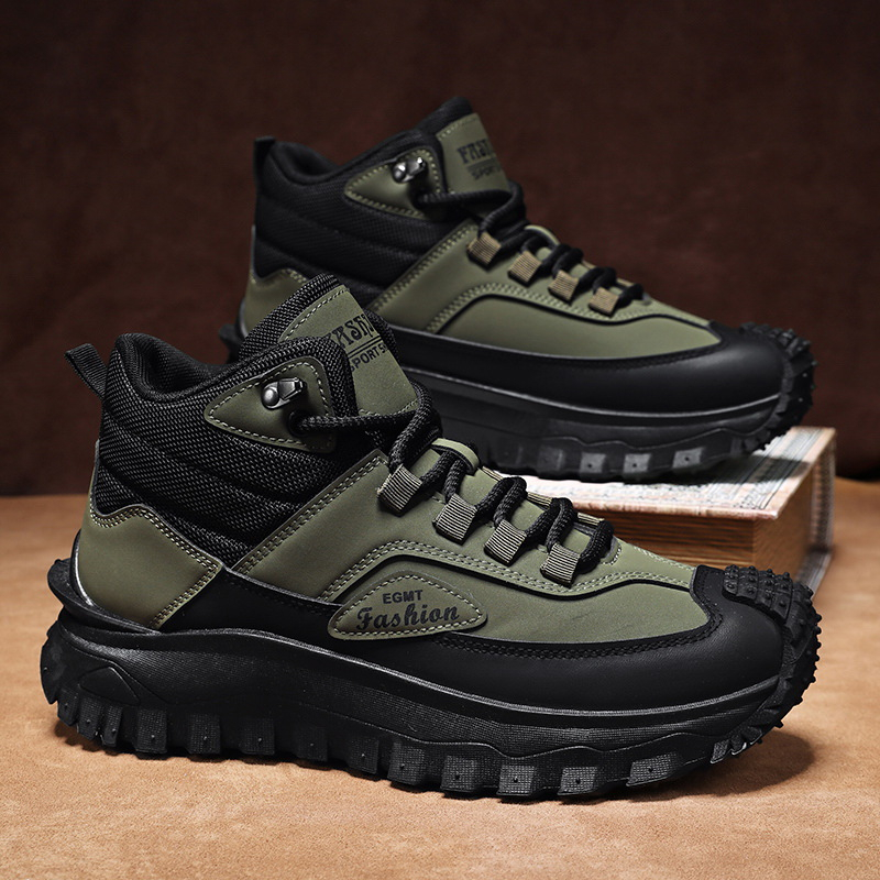 รองเท้าบูทเดินป่าหุ้มข้อกลางสี - Sneaker Zone บทวิจารณ์และราคา