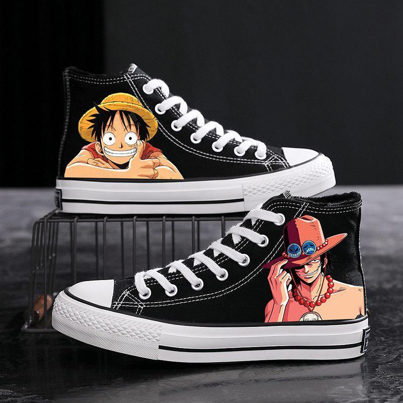 รองเท้าผ้าใบลายอนิเมะวันพีซ ลู - Sneaker Care Accessories บทวิจารณ์และราคา