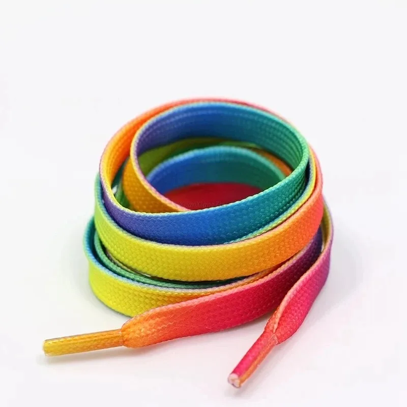 เชือกรองเท้าสีรุ้งไล่เฉดสี 1 ค - Sneaker Care Accessories บทวิจารณ์และราคา