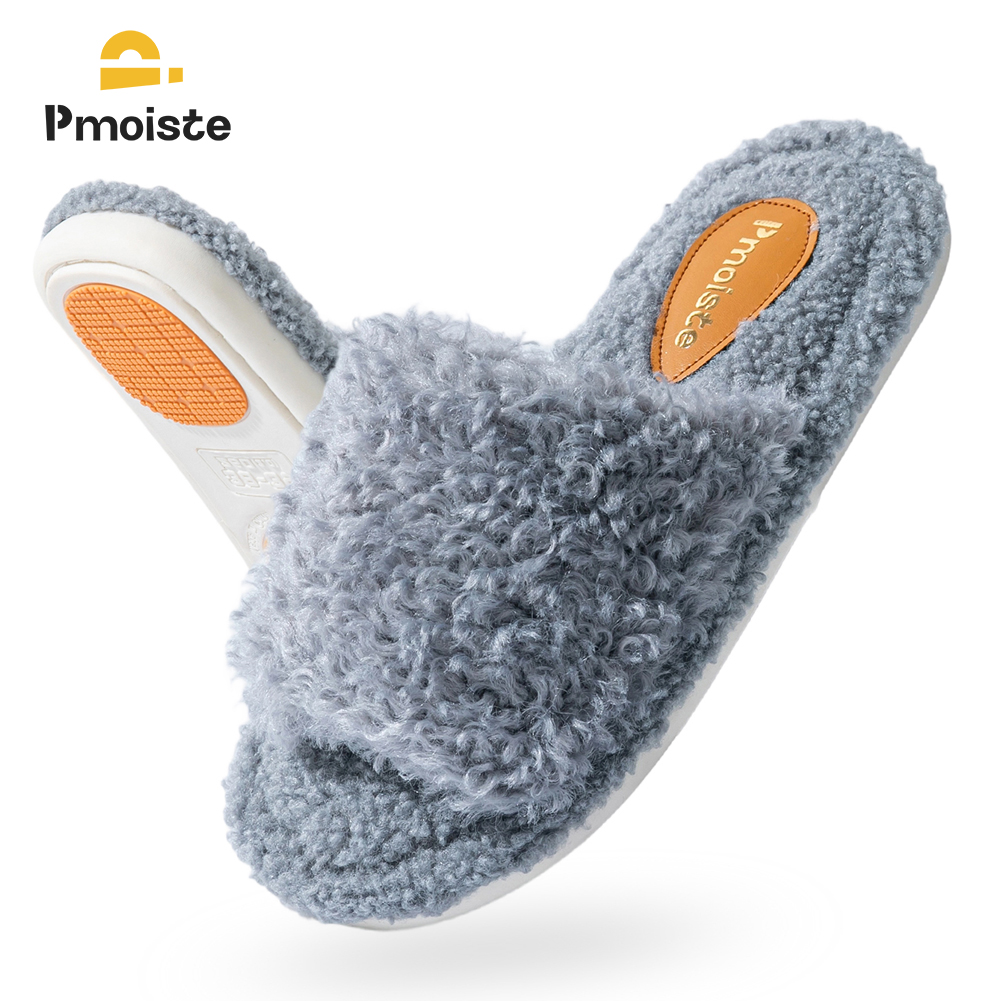 รองเท้าแตะในบ้าน Pmoiste Fuzzy - Insole Memory Foam บทวิจารณ์และราคา