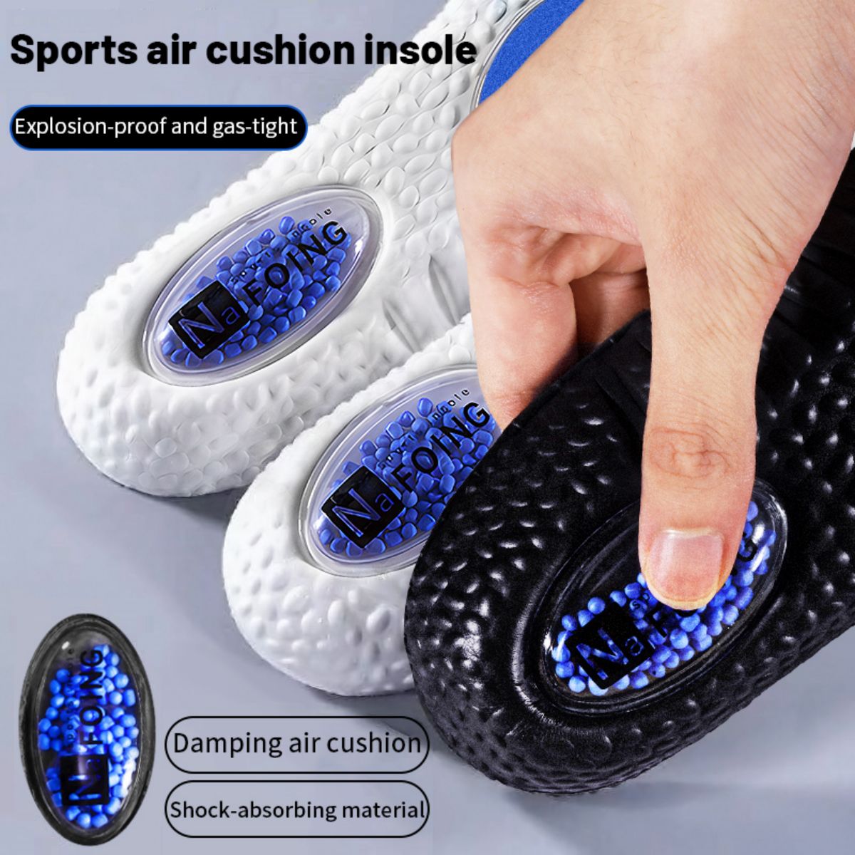 แผ่นรองในรองเท้ากีฬาดูดซับแรงก - Insole Memory Foam บทวิจารณ์และราคา