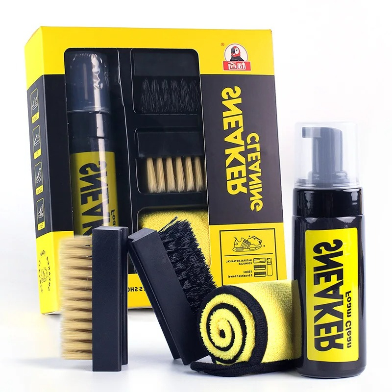 ชุดทําความสะอาดรองเท้าผ้าใบโฟม - Sneaker Shoe Care Kit บทวิจารณ์และราคา
