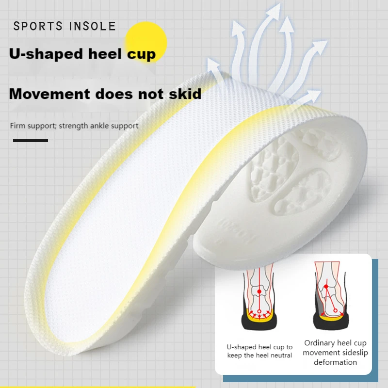 Soft Sport Insoles สําหรับรองเ - Insole Memory Foam บทวิจารณ์และราคา